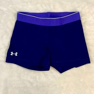 Under Armour Dark Purple Workout Shorts